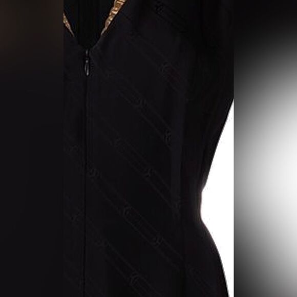 RARE Sandro Paris - Gaia wide leg Jumpsuit Black - Picture 5 of 6